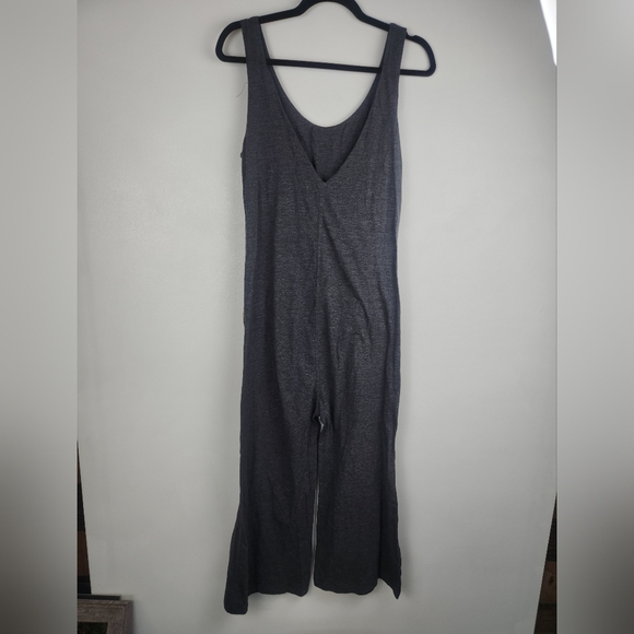 Lunya Restore Romper 100% Cotton Gray Size Medium. - Picture 3 of 5